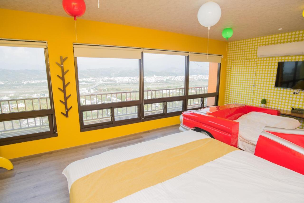 Apartamento Rainbow Hill House彩虹山舍 Shigang Exterior foto