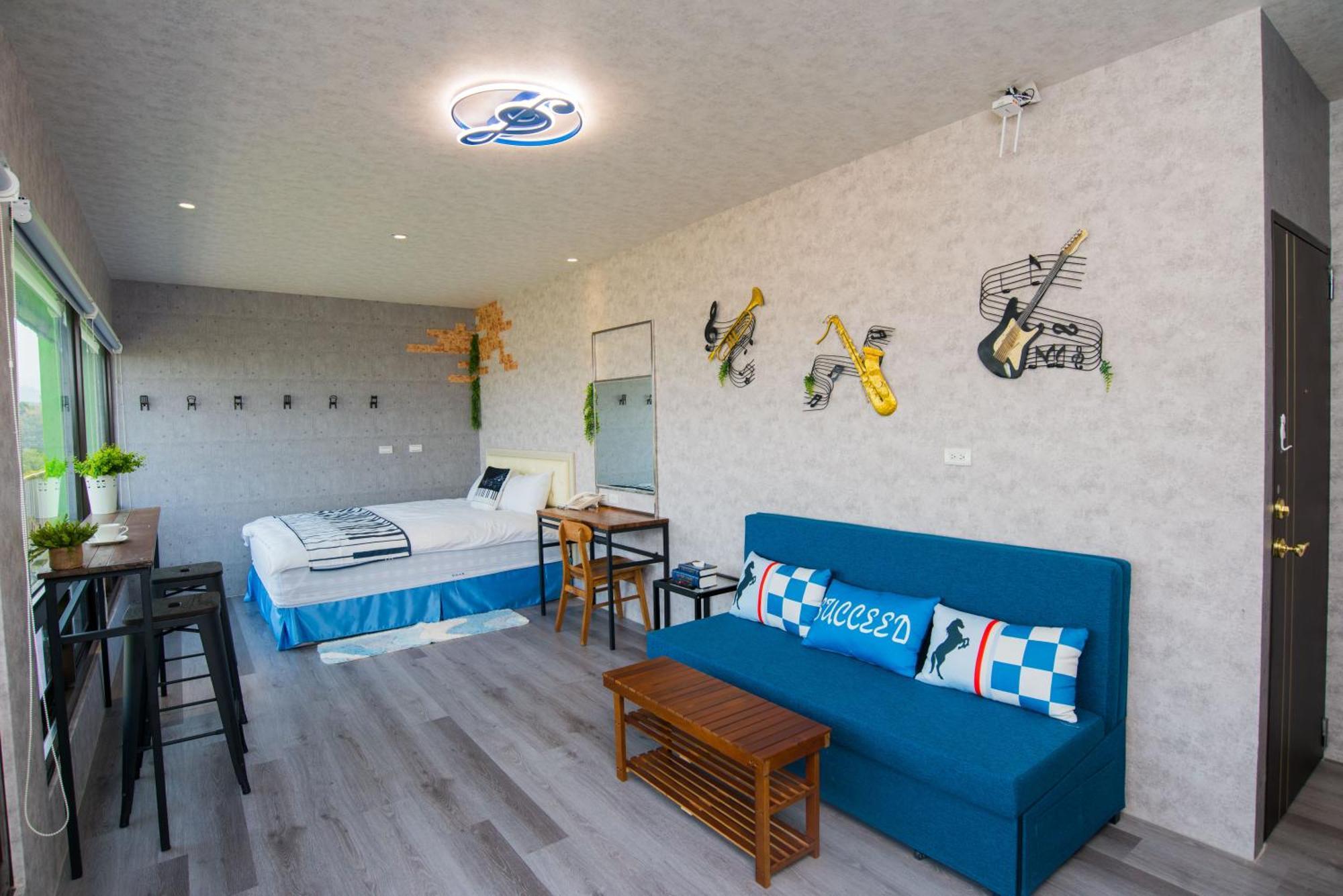 Apartamento Rainbow Hill House彩虹山舍 Shigang Exterior foto