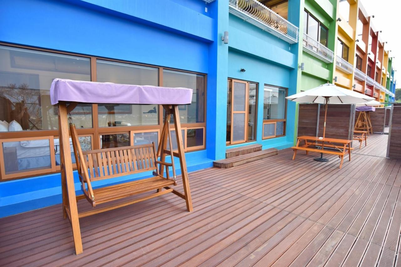 Apartamento Rainbow Hill House彩虹山舍 Shigang Exterior foto